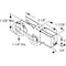 Prime-Line 1-1/4 in. Steel Ball Bearing Sliding Door Tandem Roller Assembly, for Milgard Single Pack D 1808 - alternate 3
